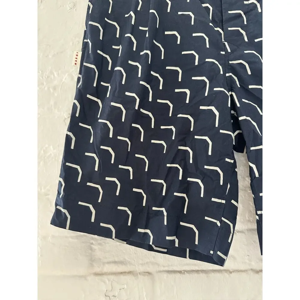 Marni Abstract Pattern Shorts